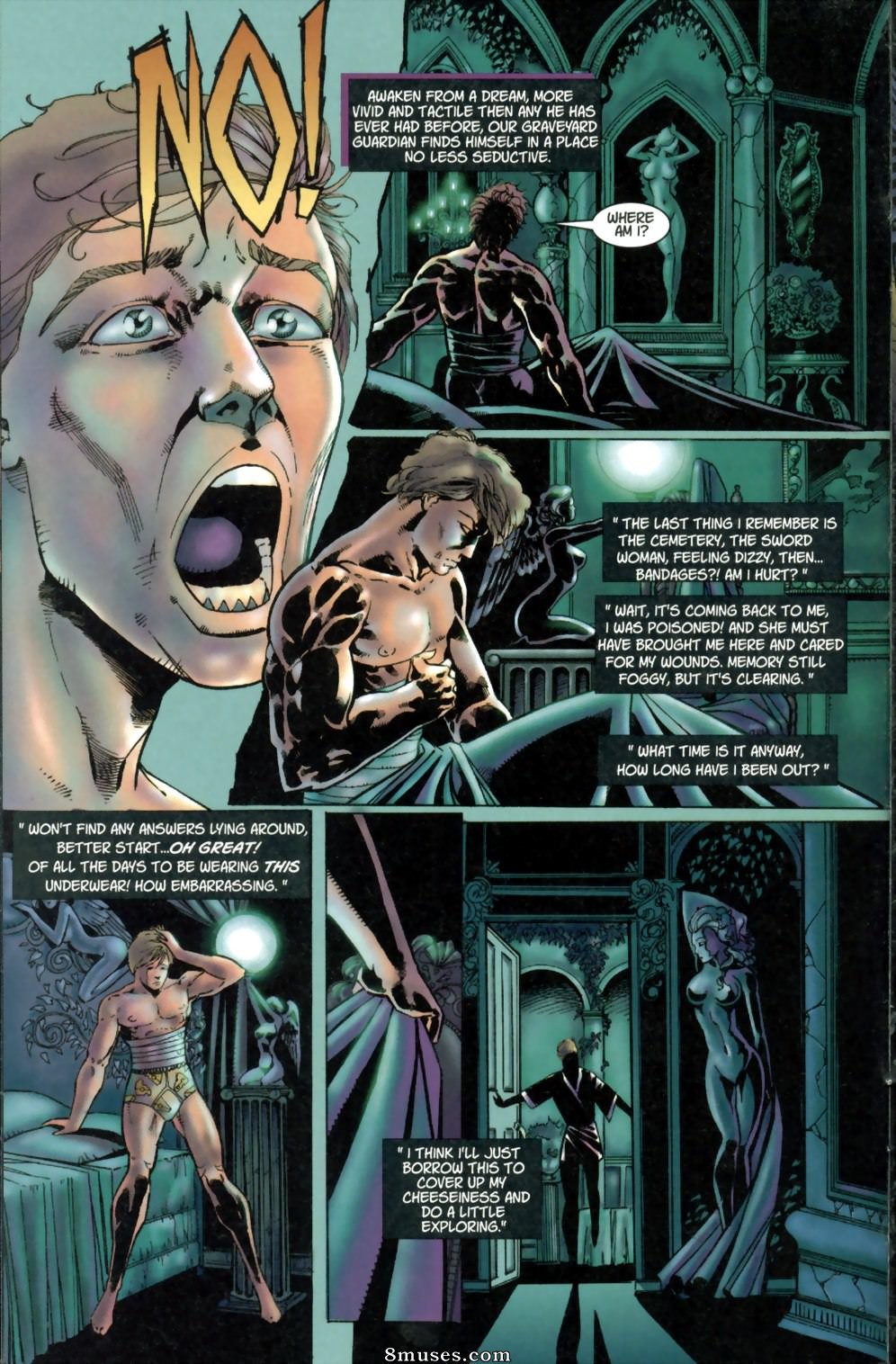 BroadSword Comics - Tarot - Witch of the Black Rose 002 - Page 9