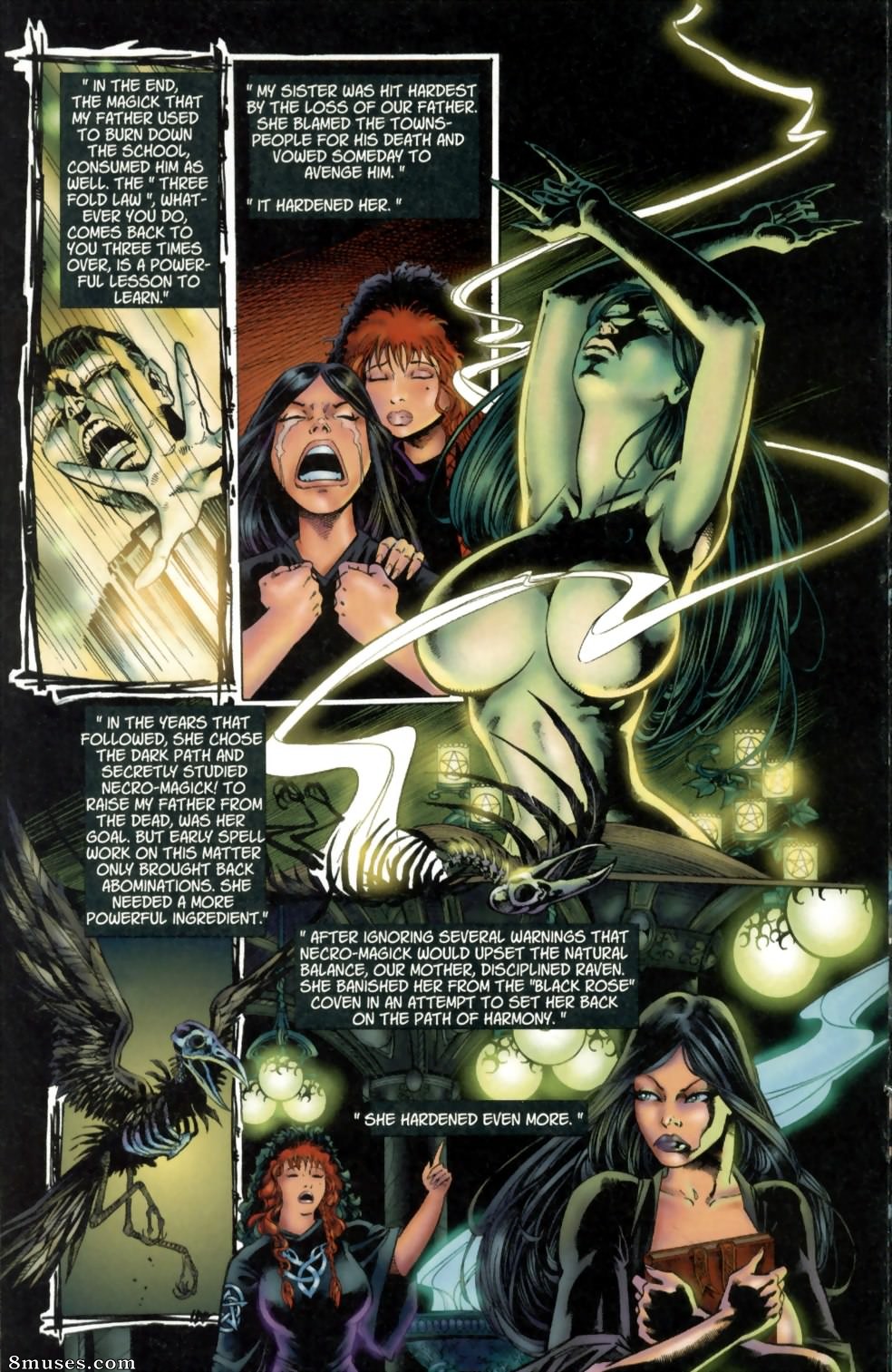 BroadSword Comics - Tarot - Witch of the Black Rose 002 - Page 17