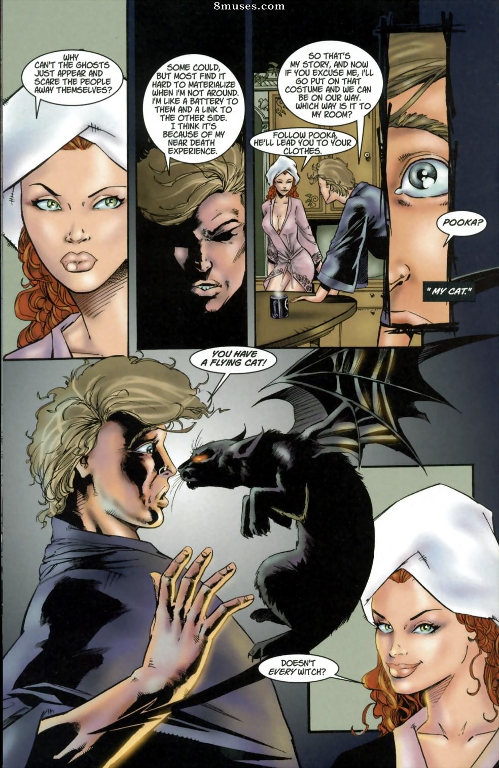 BroadSword Comics - Tarot - Witch of the Black Rose 002 - Page 23