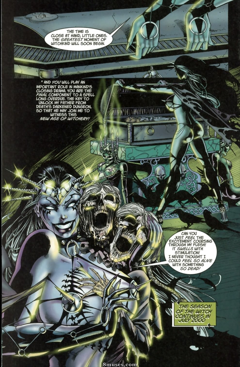BroadSword Comics - Tarot - Witch of the Black Rose 002 - Page 25