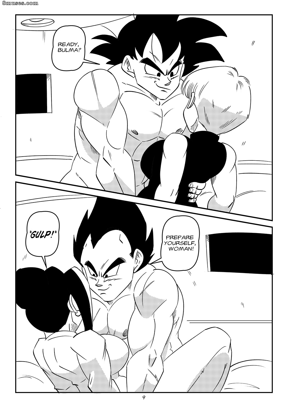 FunSexyDB Comics - Intercambio de dragón - Página 9