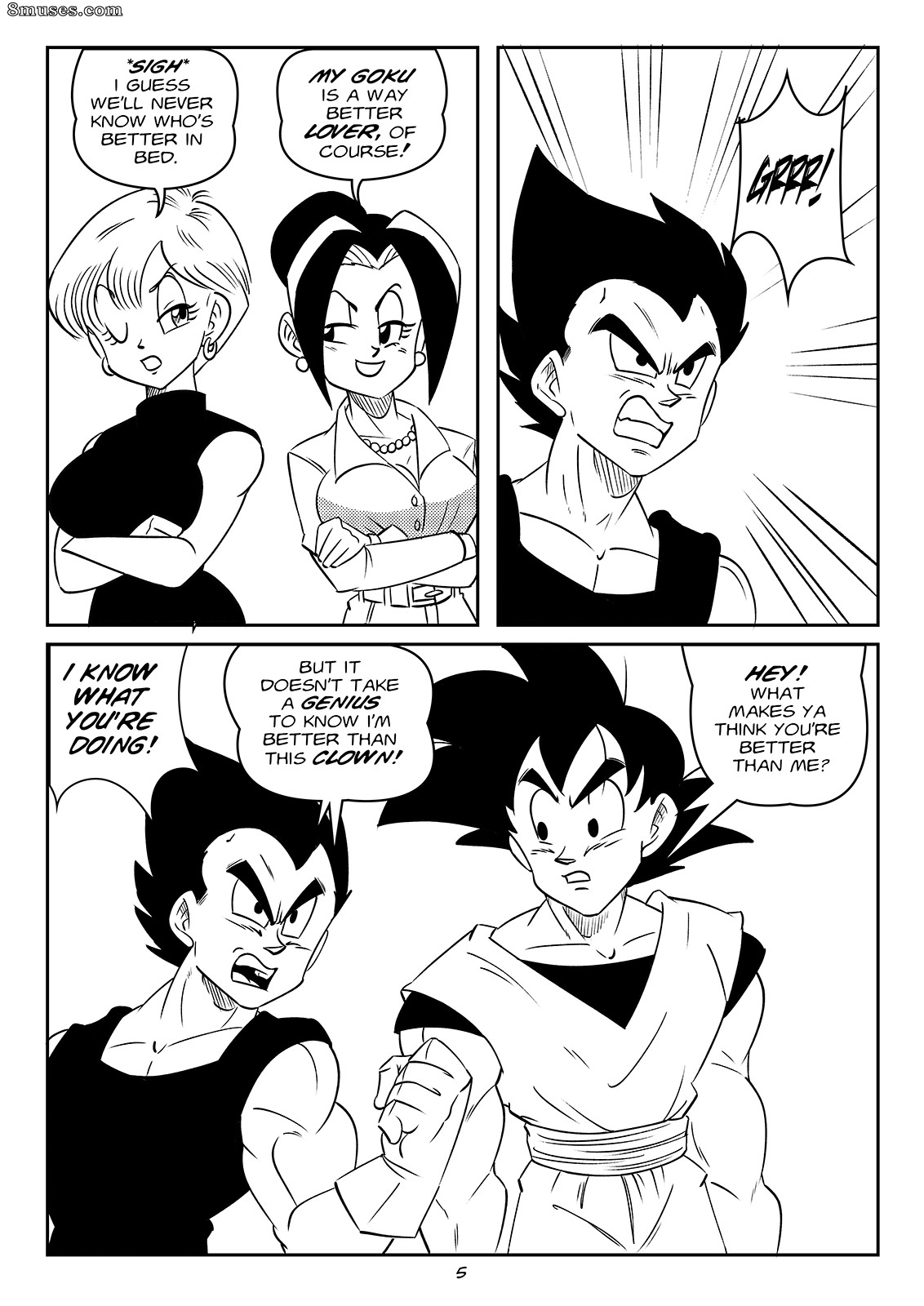 FunSexyDB Comics - Troca de Dragão - Página 5