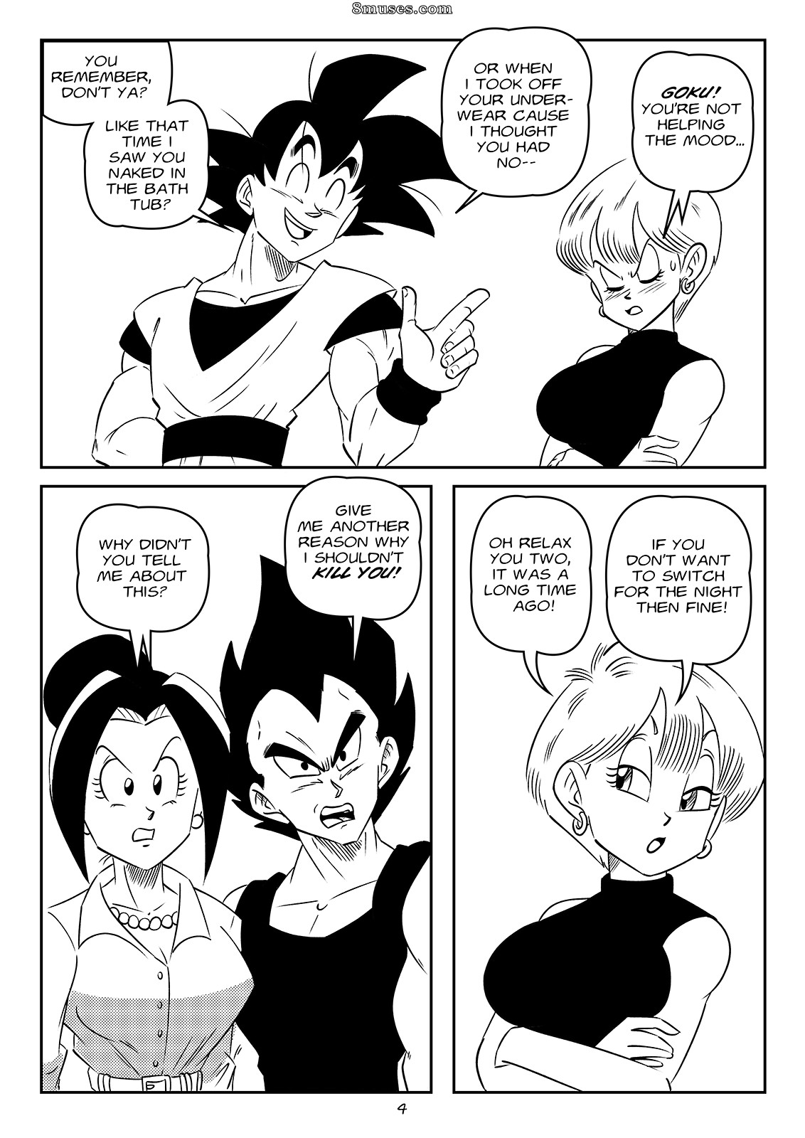 FunSexyDB Comics - Troca de Dragão - Página 4