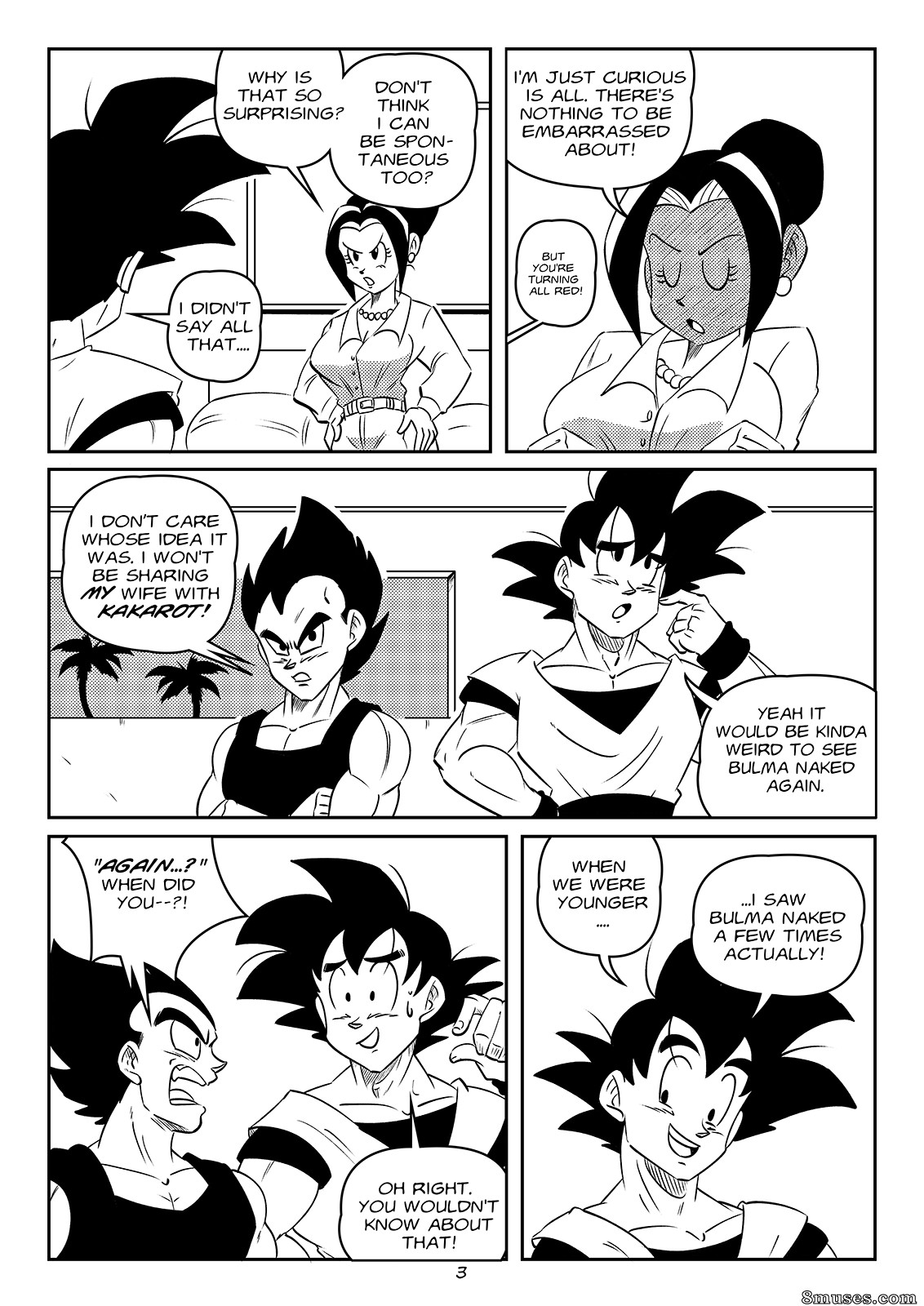 FunSexyDB Comics - Troca de Dragão - Página 3