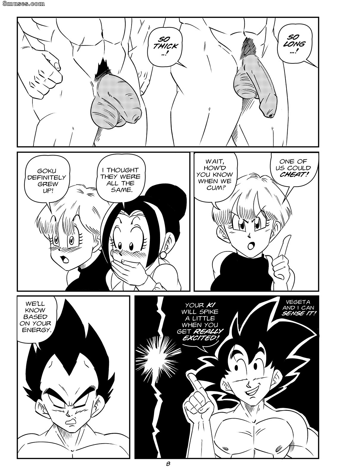 FunSexyDB Comics - Troca de Dragão - Página 8