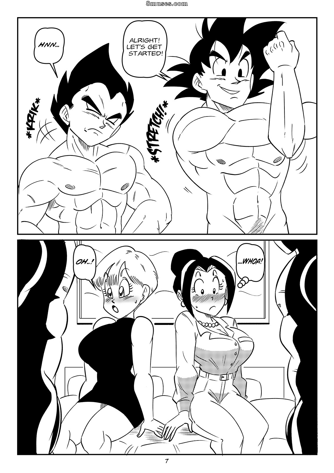 FunSexyDB Comics - Intercambio de dragón - Página 7