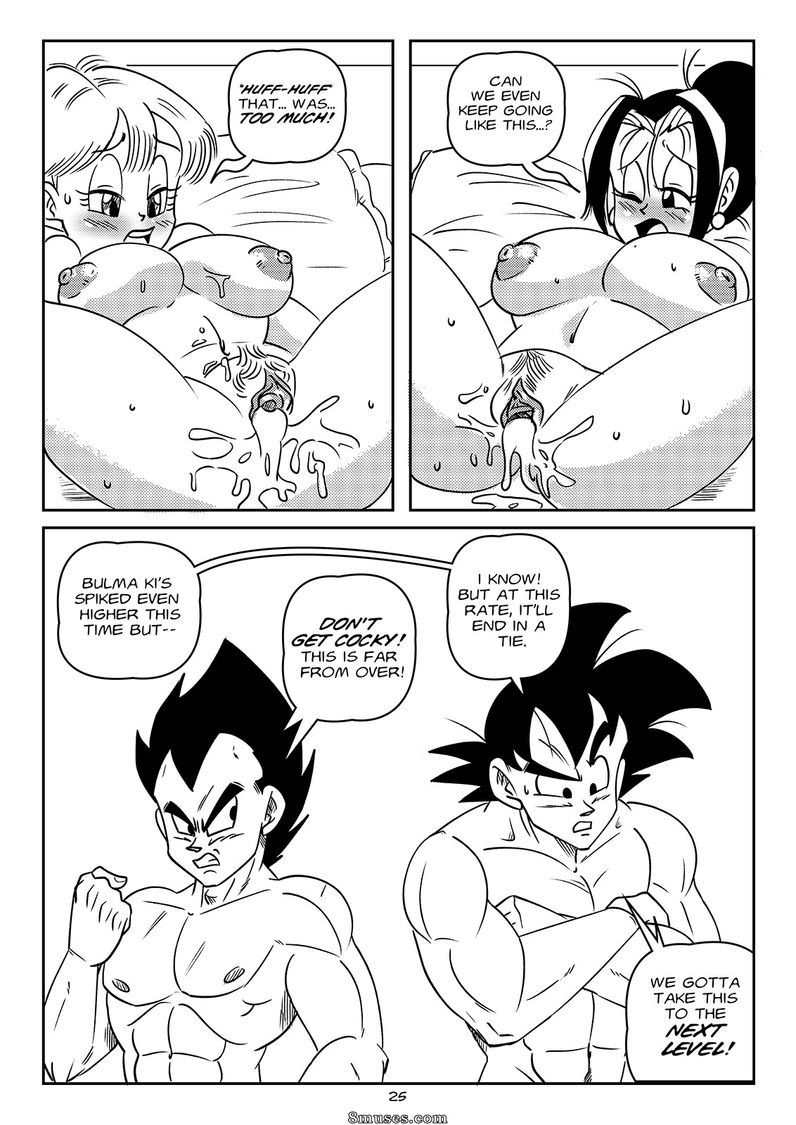 FunSexyDB Comics - Intercambio de dragón - Página 25
