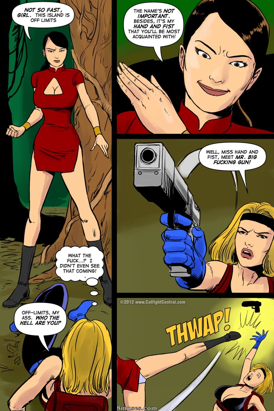 Catfight Central - Jamie Blonde - Contunation - Page 6