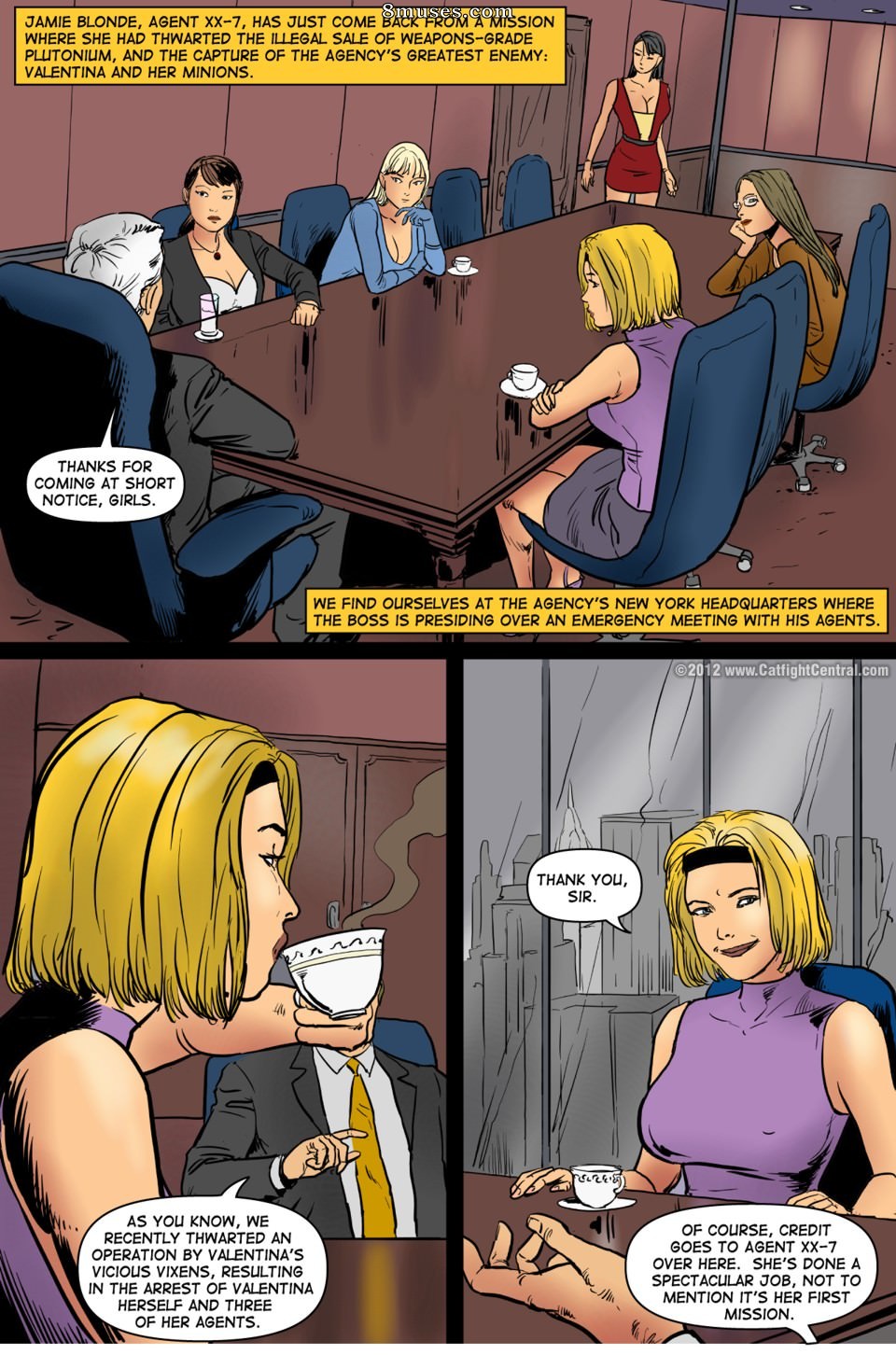 Catfight Central - Jamie Blonde - Contunation - Page 63