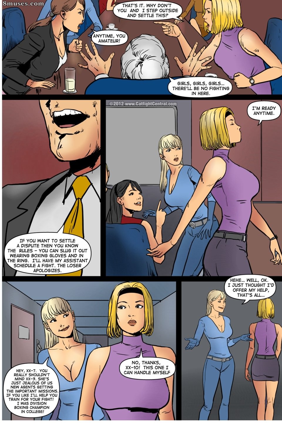Page 65 Central-Comics/Catfight-Central/Jamie-Blonde-Contunation 8muses  pic