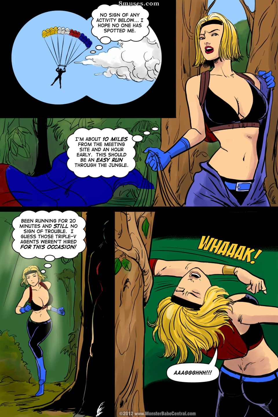 Catfight Central - Jamie Blonde - Contunation - Page 5
