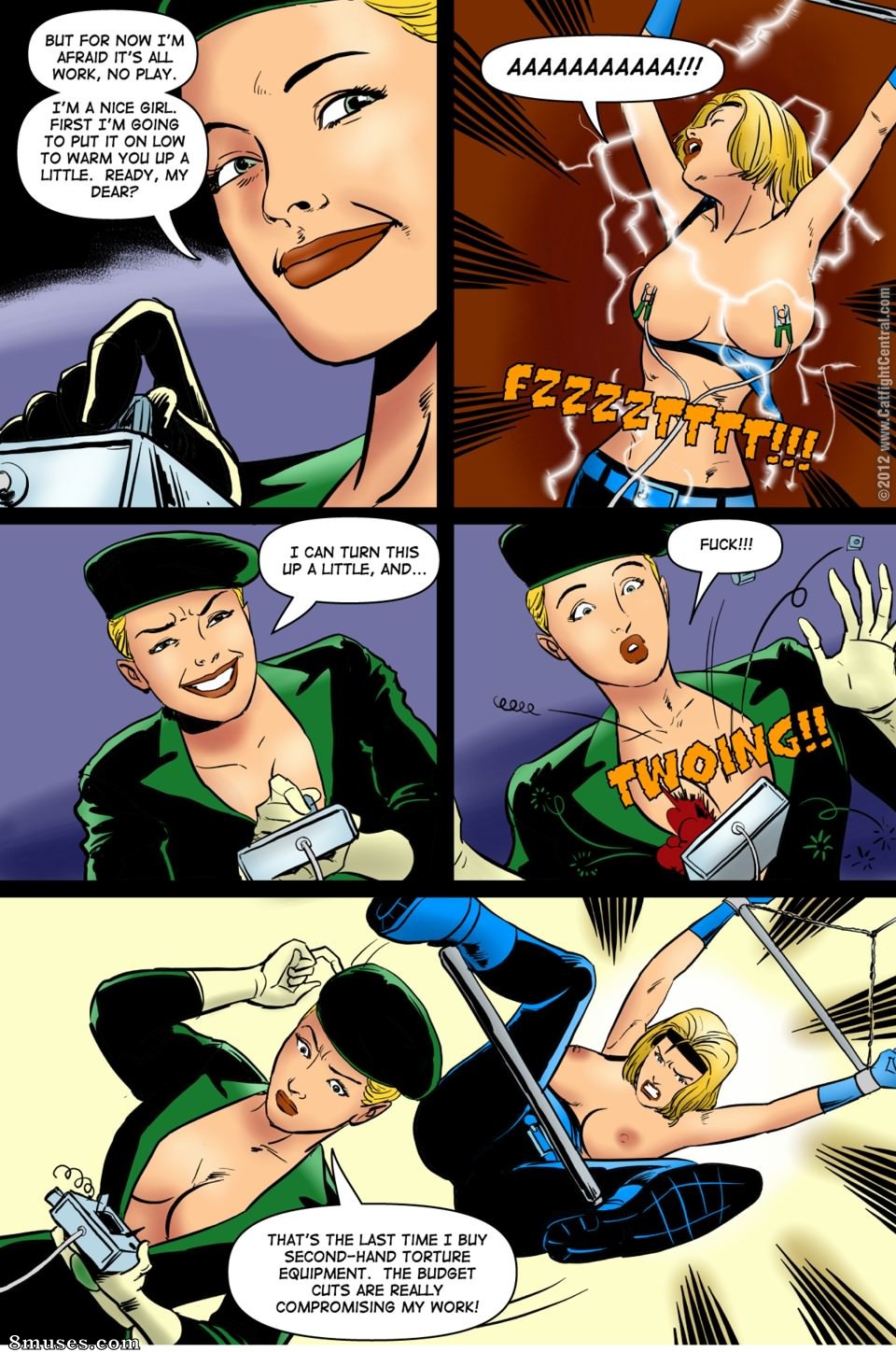 Catfight Central - Jamie Blonde - Contunation - Page 14