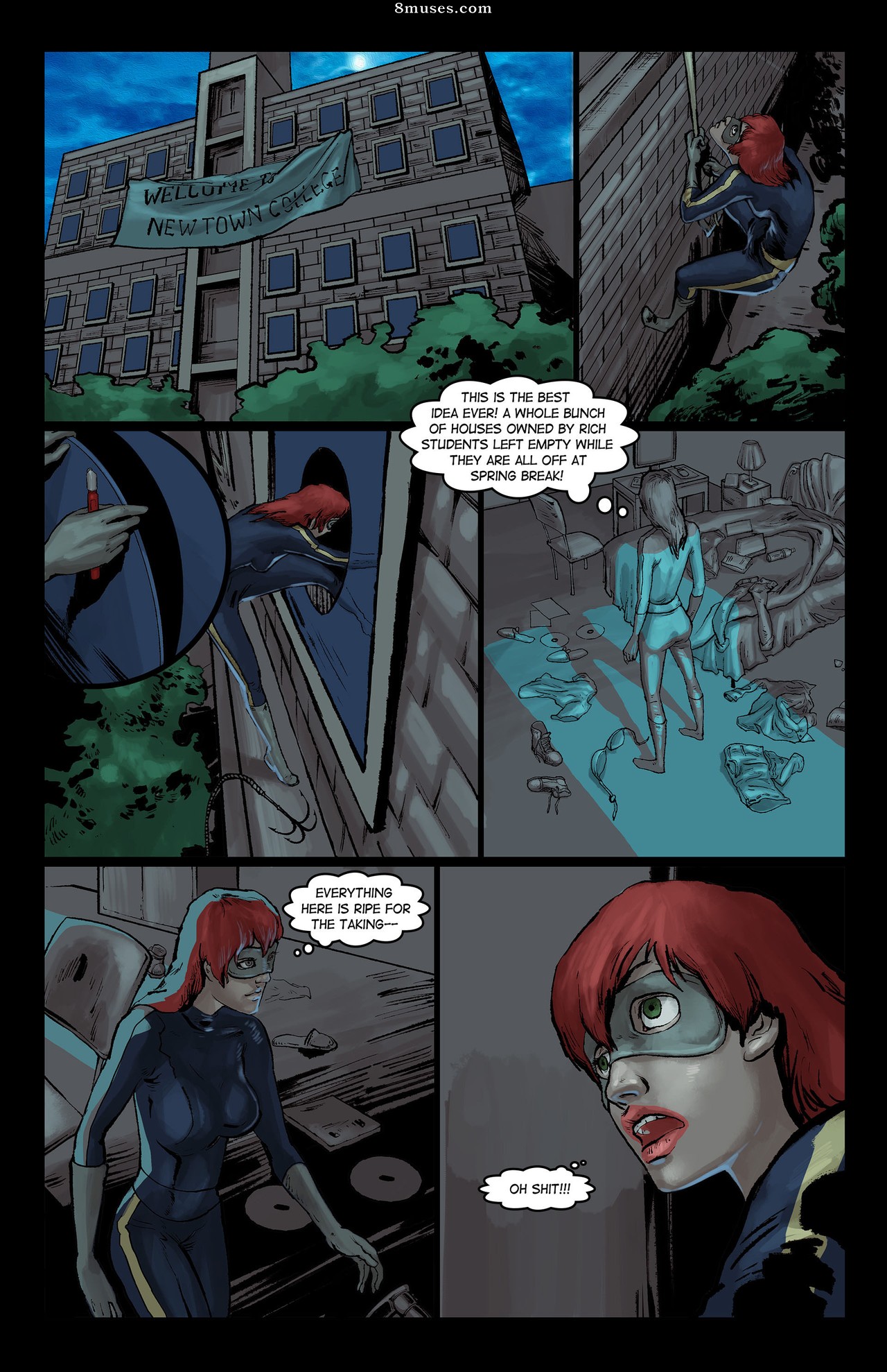 The Thief and The Sorority Girls - Issue 1 - Page 3