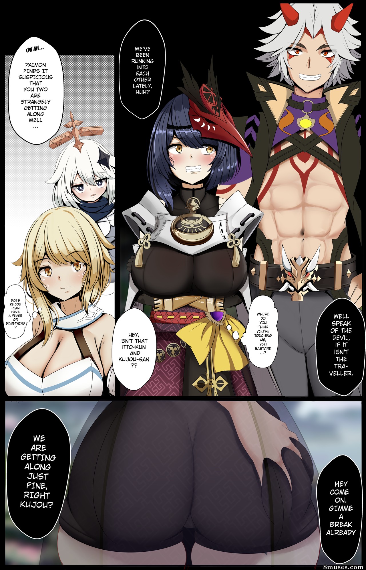 Atelier Astraea - Kujou Sara x Arataki Itto - Page 2