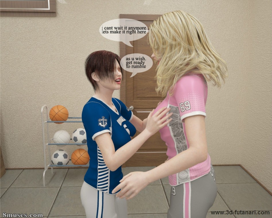 3D Futanari - Intensive Training - Page 2