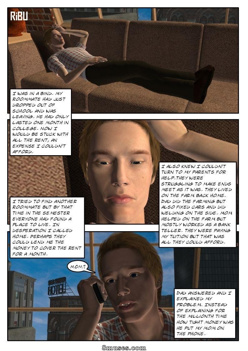 Ribu - Rooming with Mom - Page 2