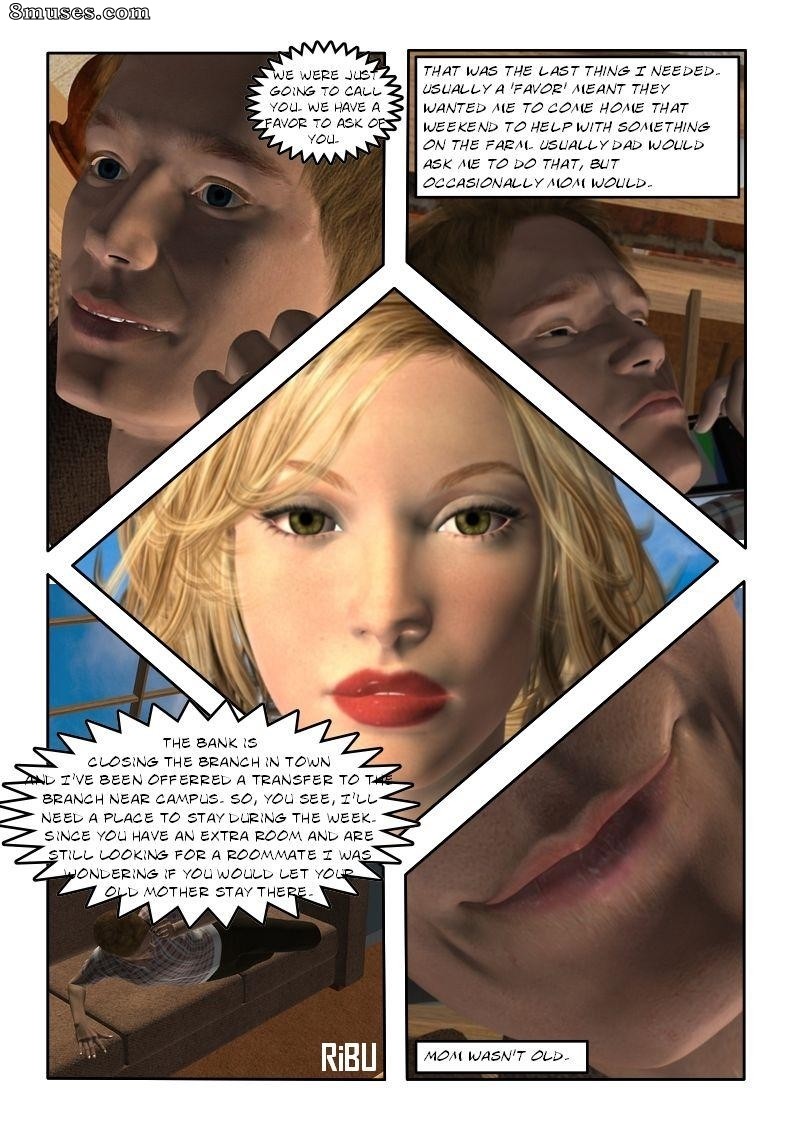 Ribu - Rooming with Mom - Page 3