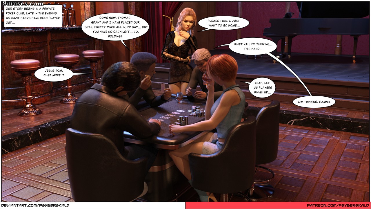 PsyberSkaldComics - S.A.D.I.E.'s Shorts - Winning Hand - Page 3