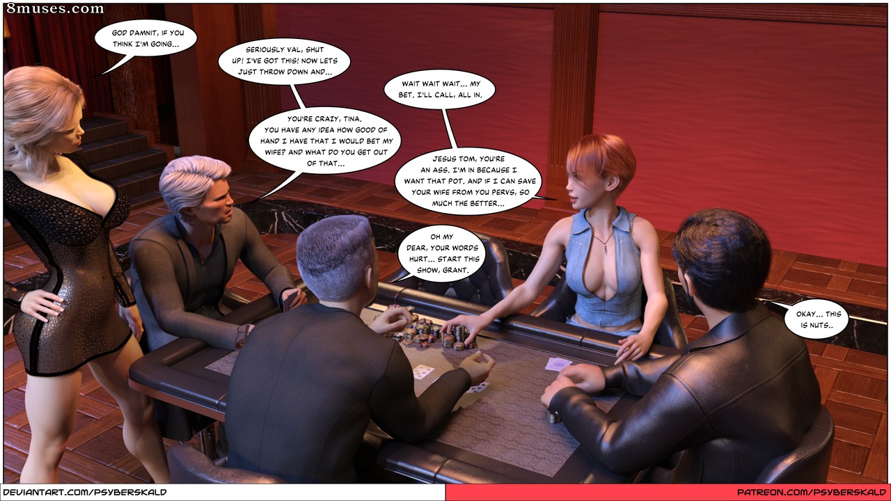 PsyberSkaldComics - S.A.D.I.E.'s Shorts - Winning Hand - Page 6