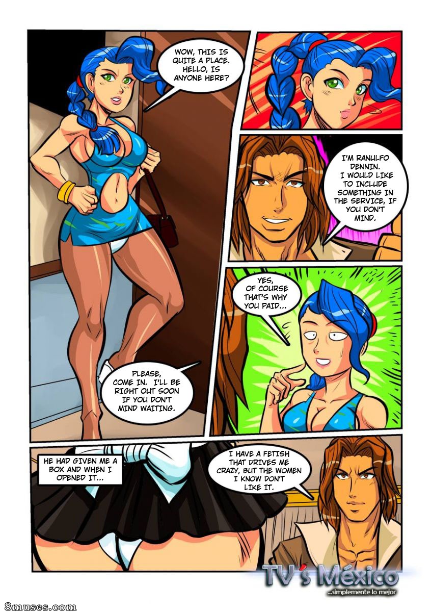 Travestis Mexico Comics - Lina, The Violin - Page 3