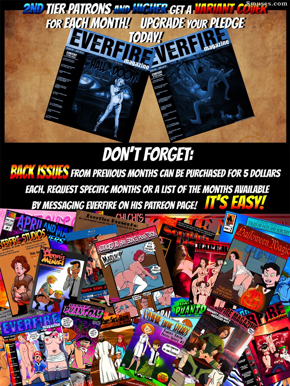Everfire Comics - Hall of Doom Elite Sex Club - Page 3
