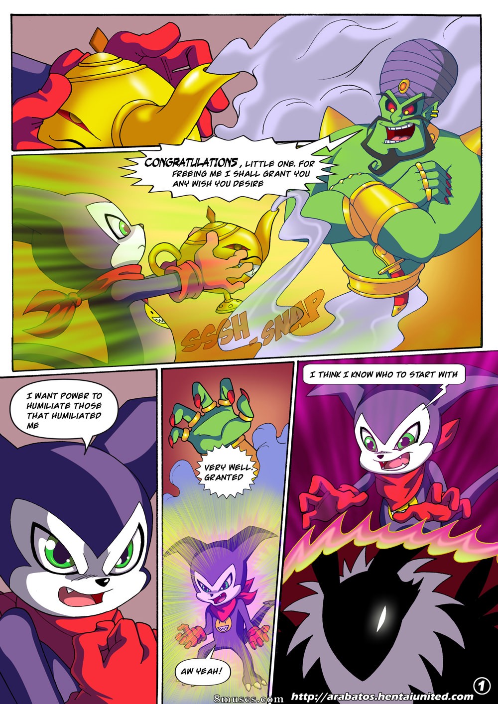 Comics - Digimon - Page 1