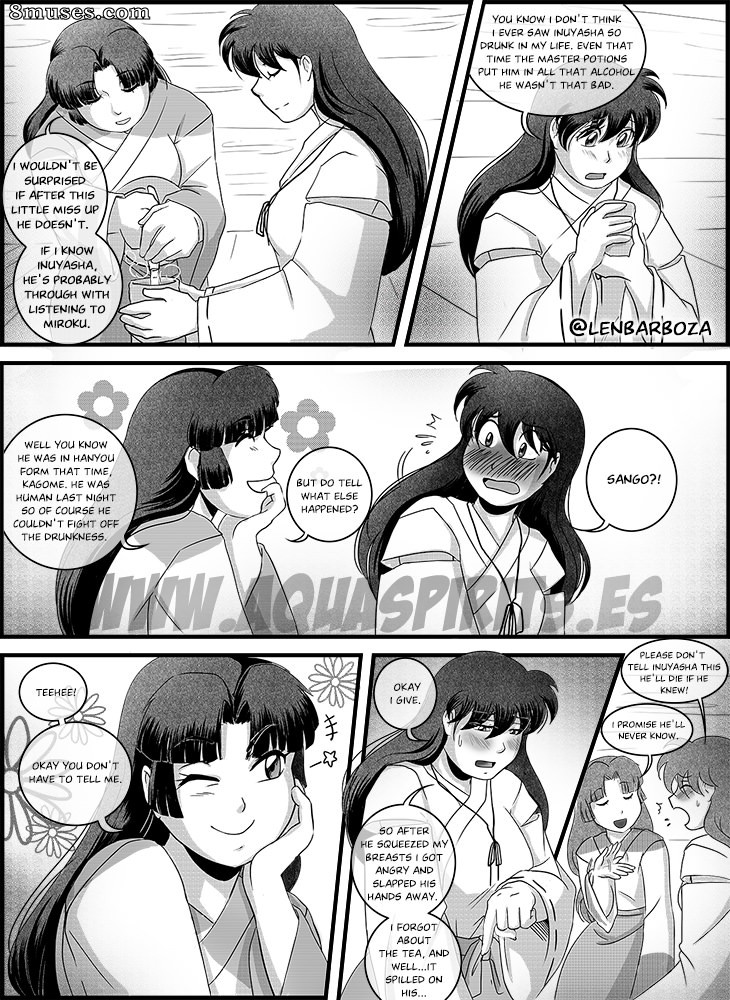 Aquarina Comics - Drunk On You - Page 9