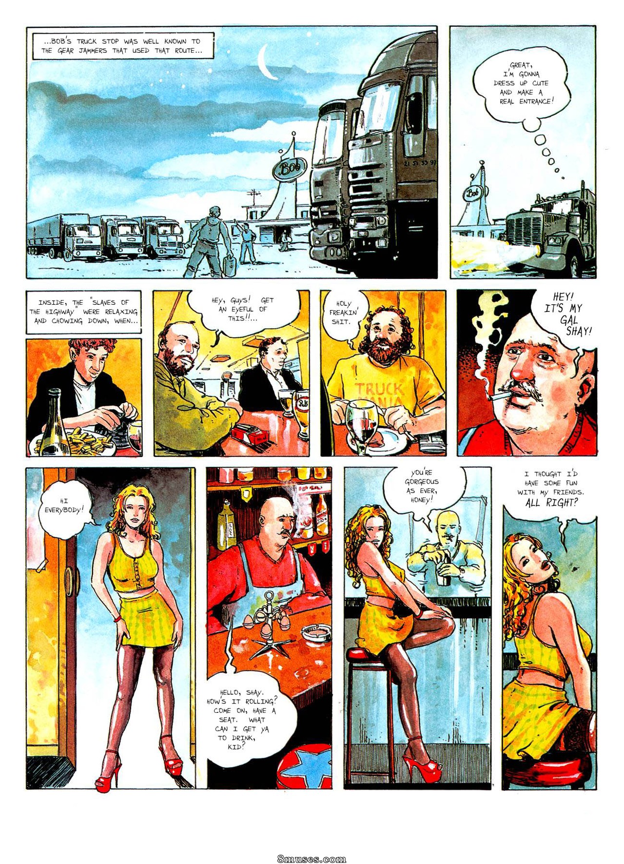Topaz Comics - Trabajo de mujeres - Página 12