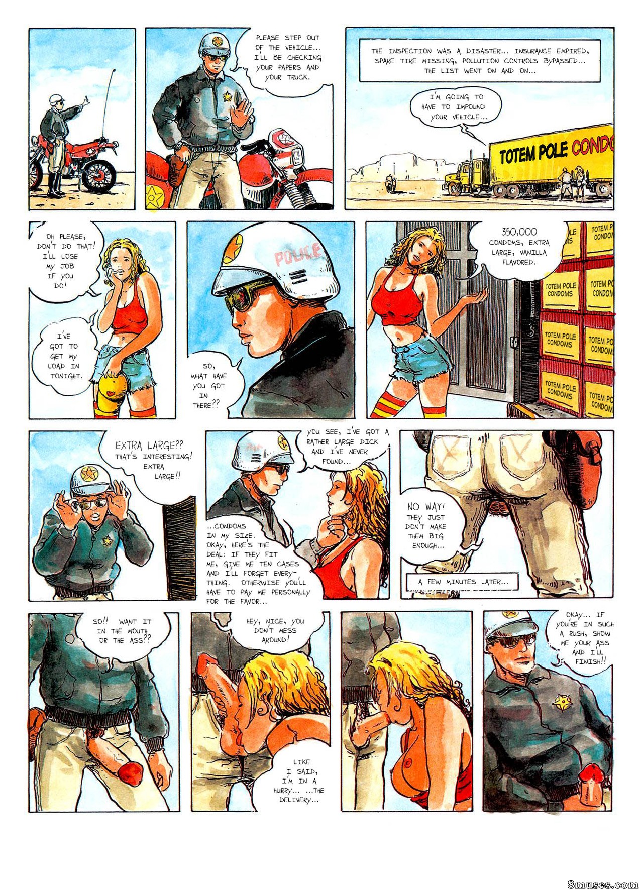 Topaz Comics - Trabalho de mulheres - Página 18