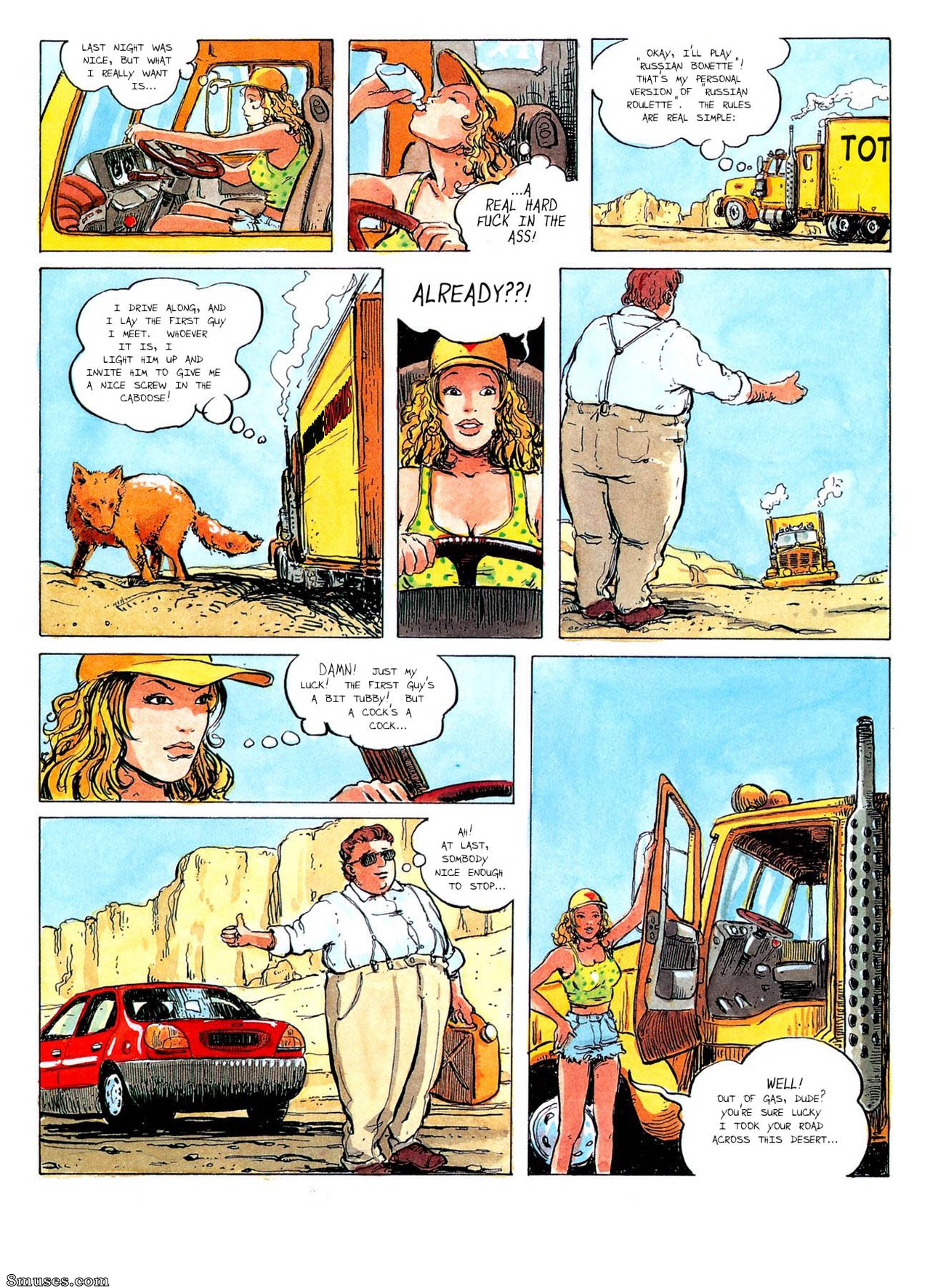 Topaz Comics - Trabalho de mulheres - Página 8
