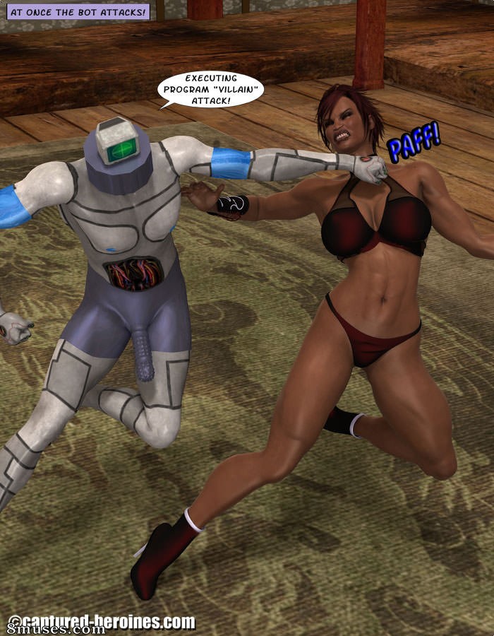 Captured-Heroines Comics - Ninja Squad - Mission Failed - Page 7
