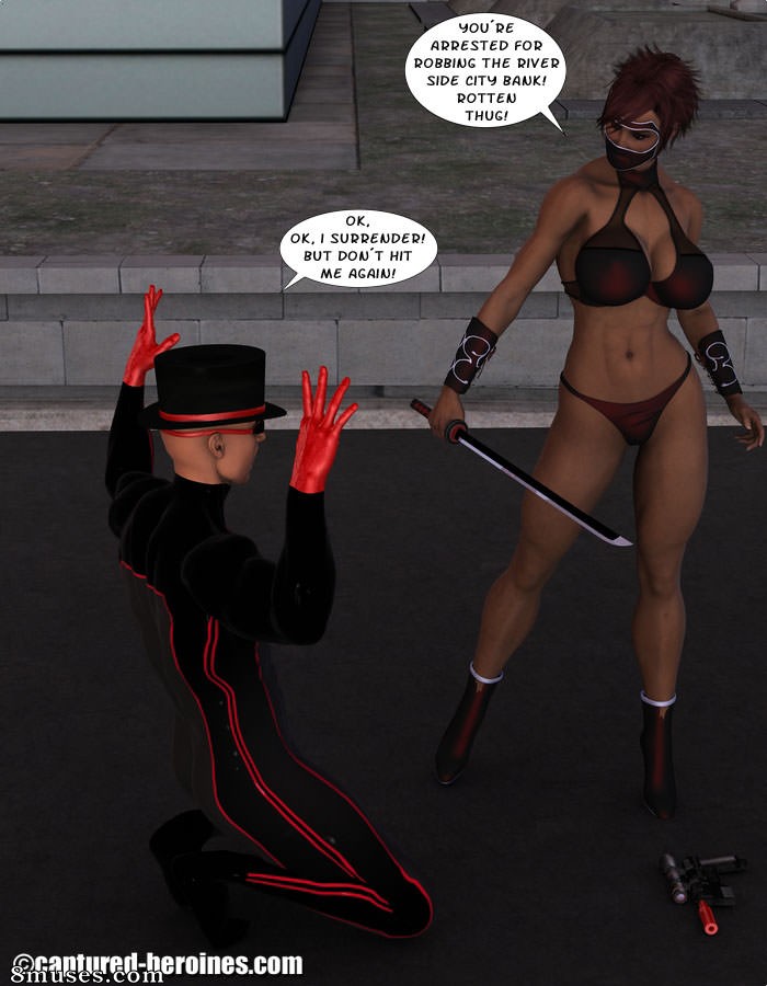 Captured-Heroines Comics - Ninja Squad - Mission Failed - Page 23