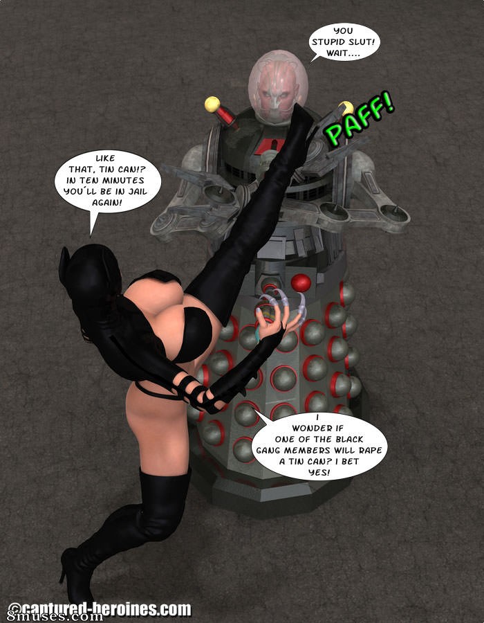 Captured-Heroines Comics - Esquadrão ninja - Missão falha - Página 128