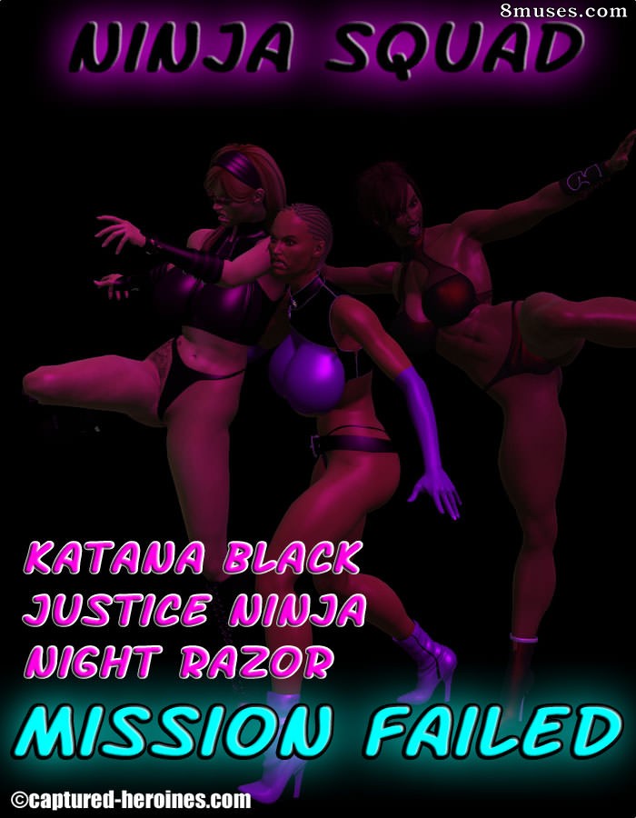 Captured-Heroines Comics - Escuadrón ninja - Misión fallida - Página 1