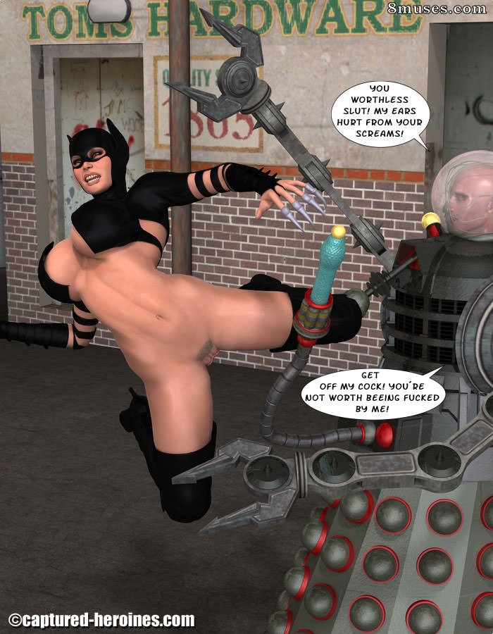 Captured-Heroines Comics - Ninja Squad - Mission Failed - Page 149