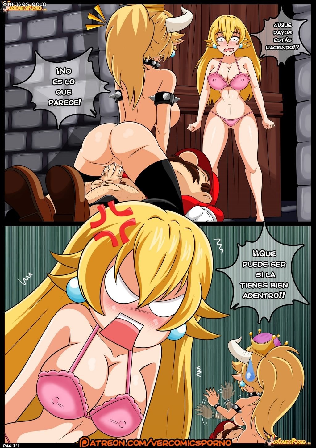 Croc Comics - Resgate de Bowsette - Espanhol - Página 15