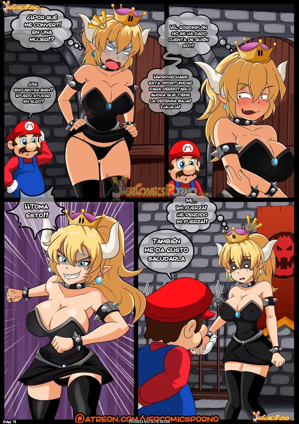 Croc Comics - Resgate de Bowsette - Espanhol - Página 5