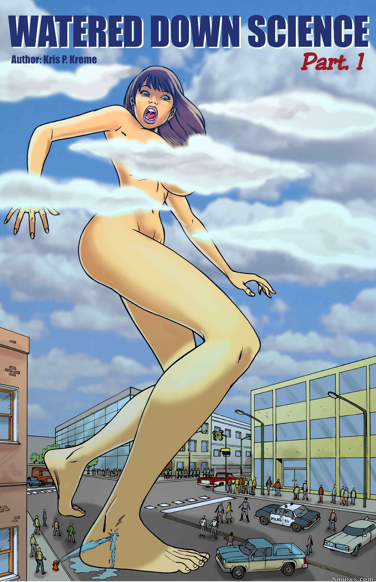 Giantess Club Comics - Ciência diluída - Página 1