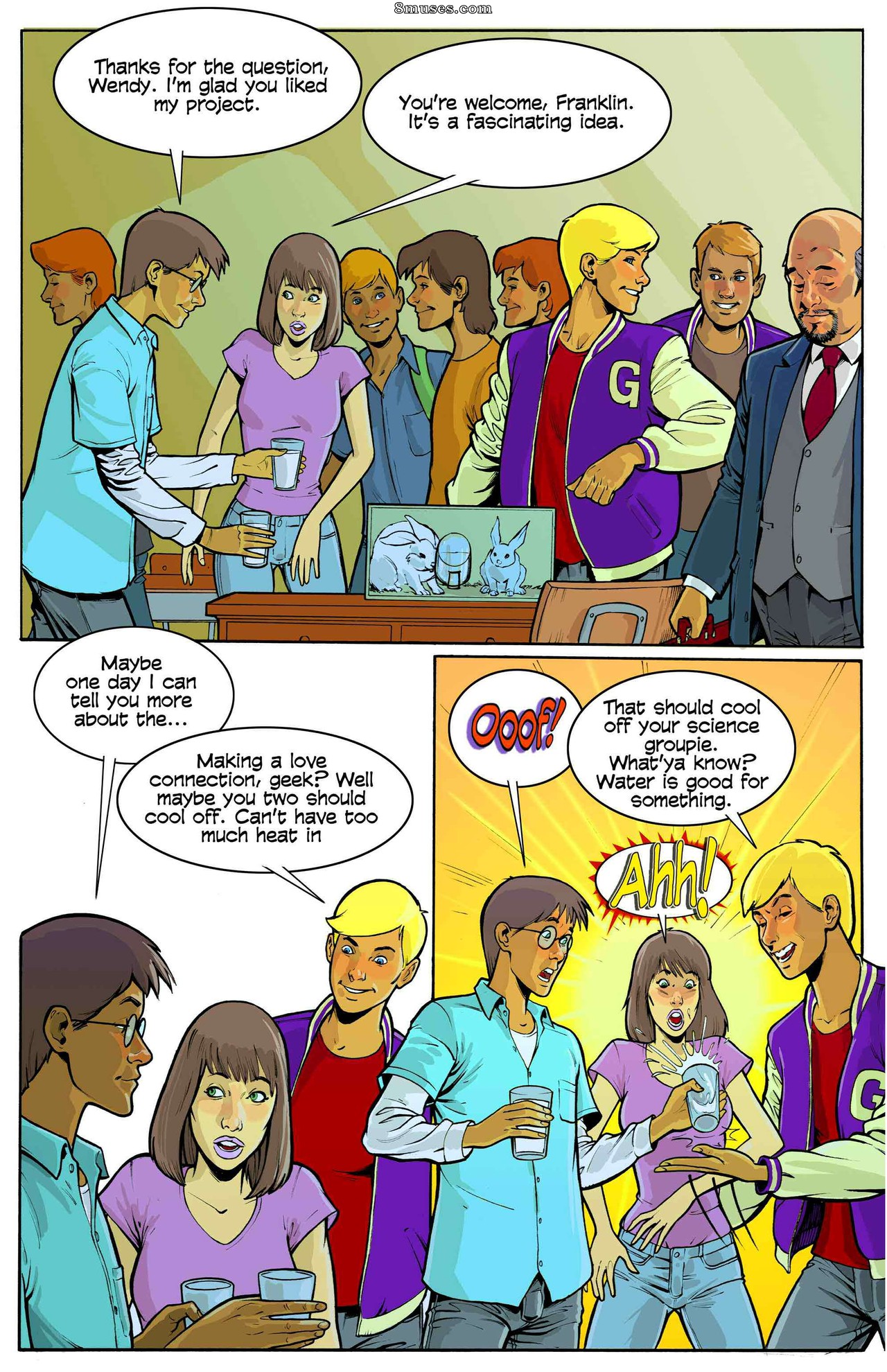 Giantess Club Comics - Ciência diluída - Página 6