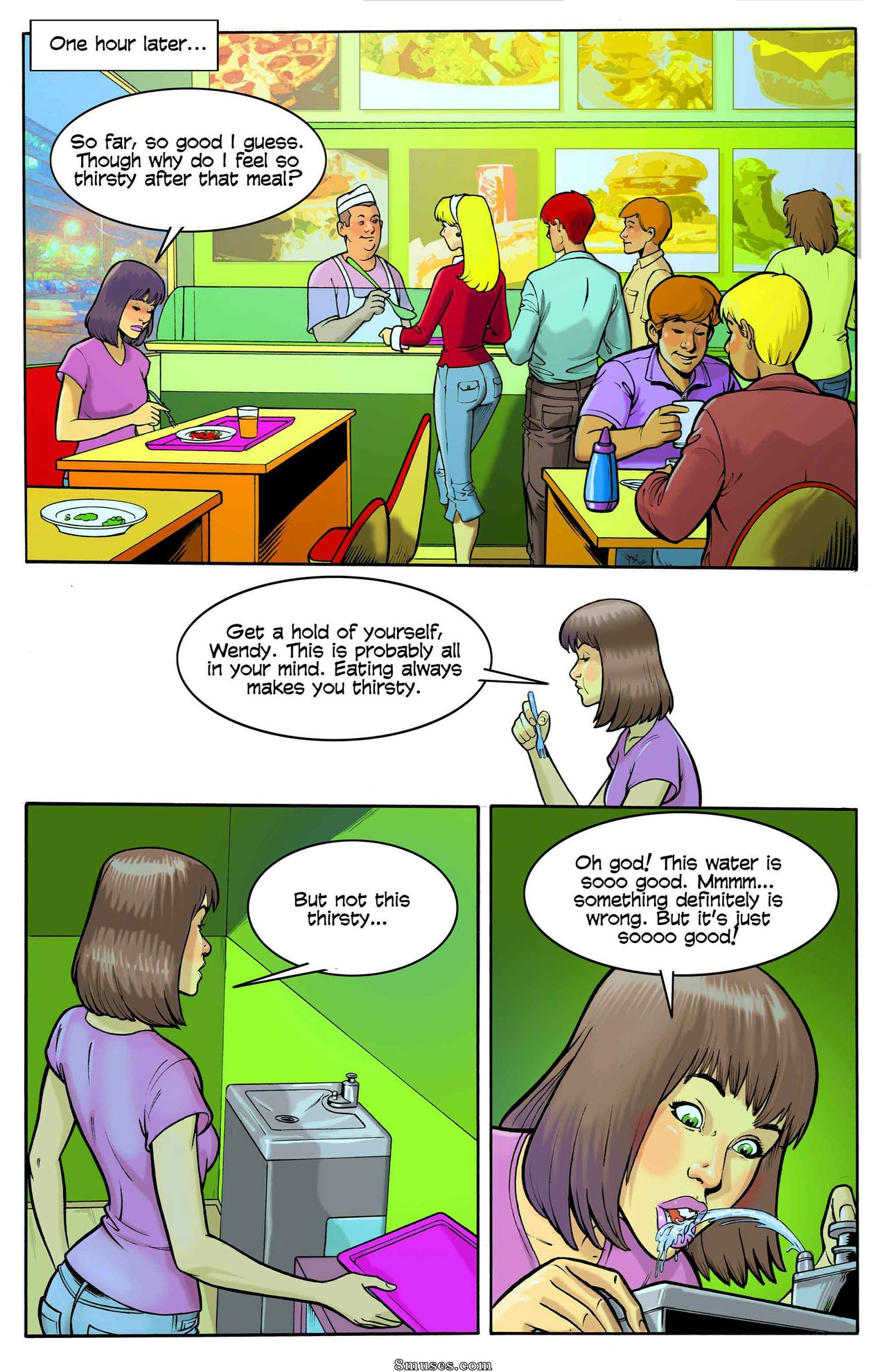 Giantess Club Comics - Ciência diluída - Página 8