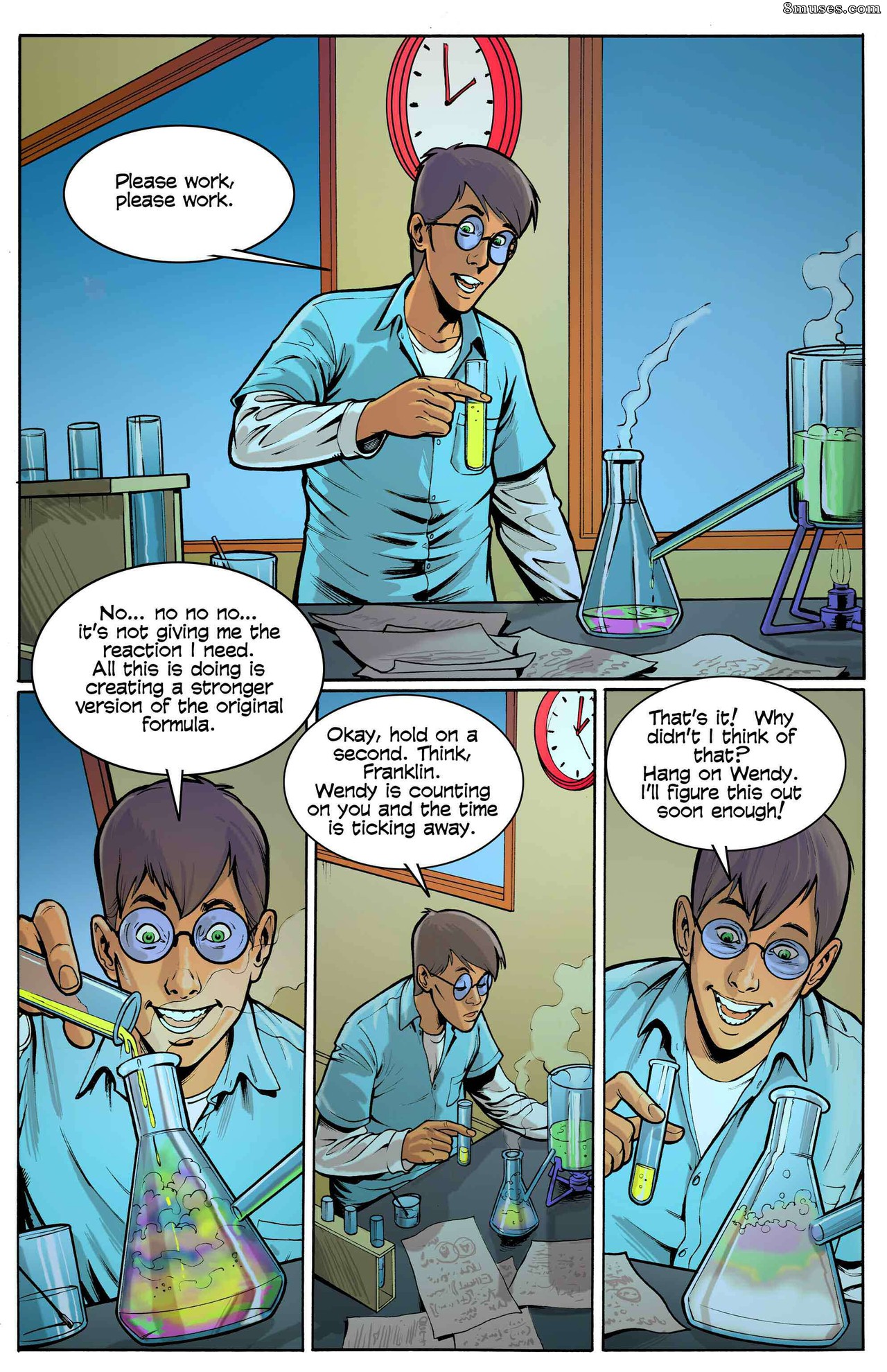 Giantess Club Comics - Ciência diluída - Página 15