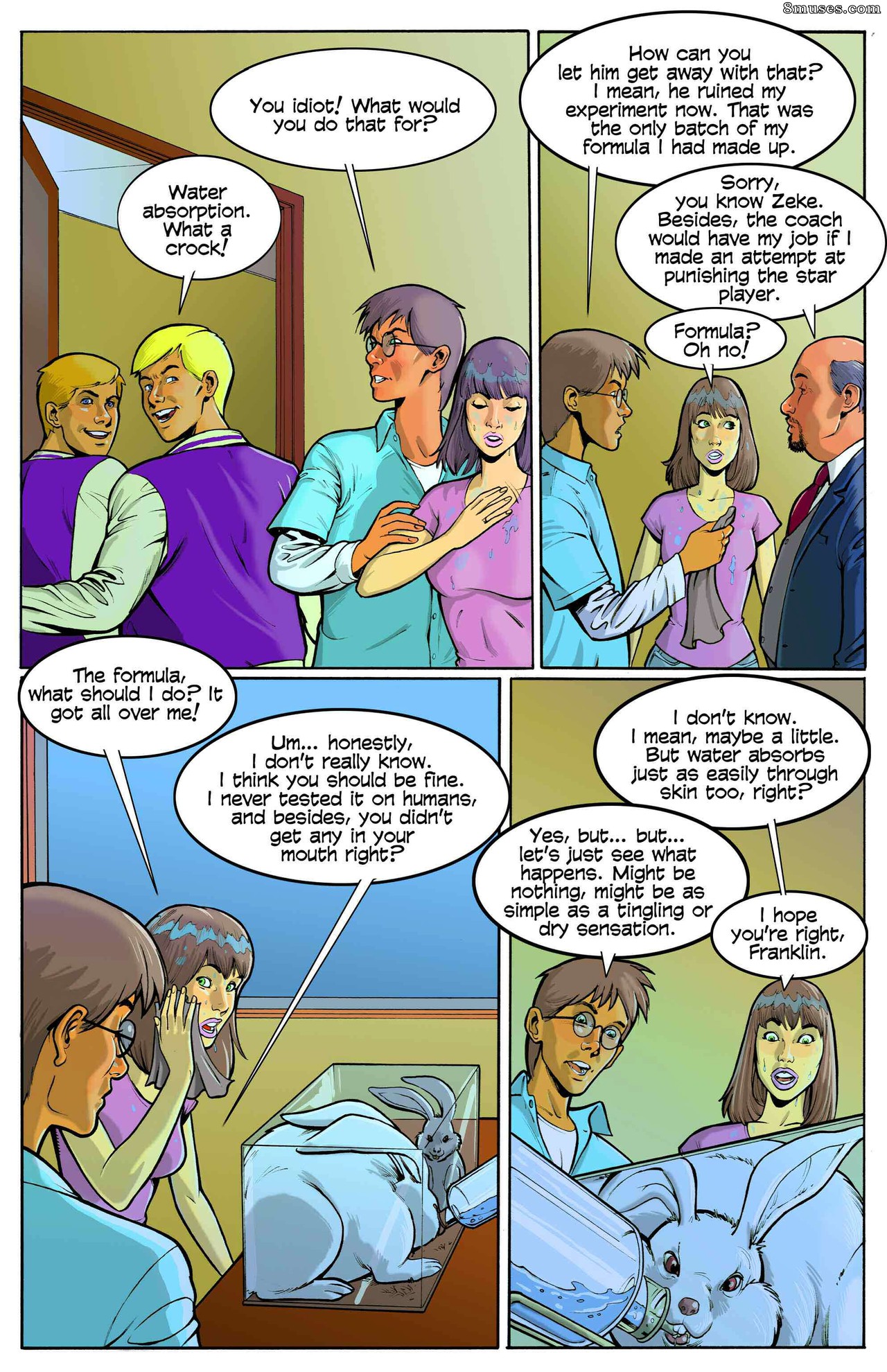 Giantess Club Comics - Ciência diluída - Página 7