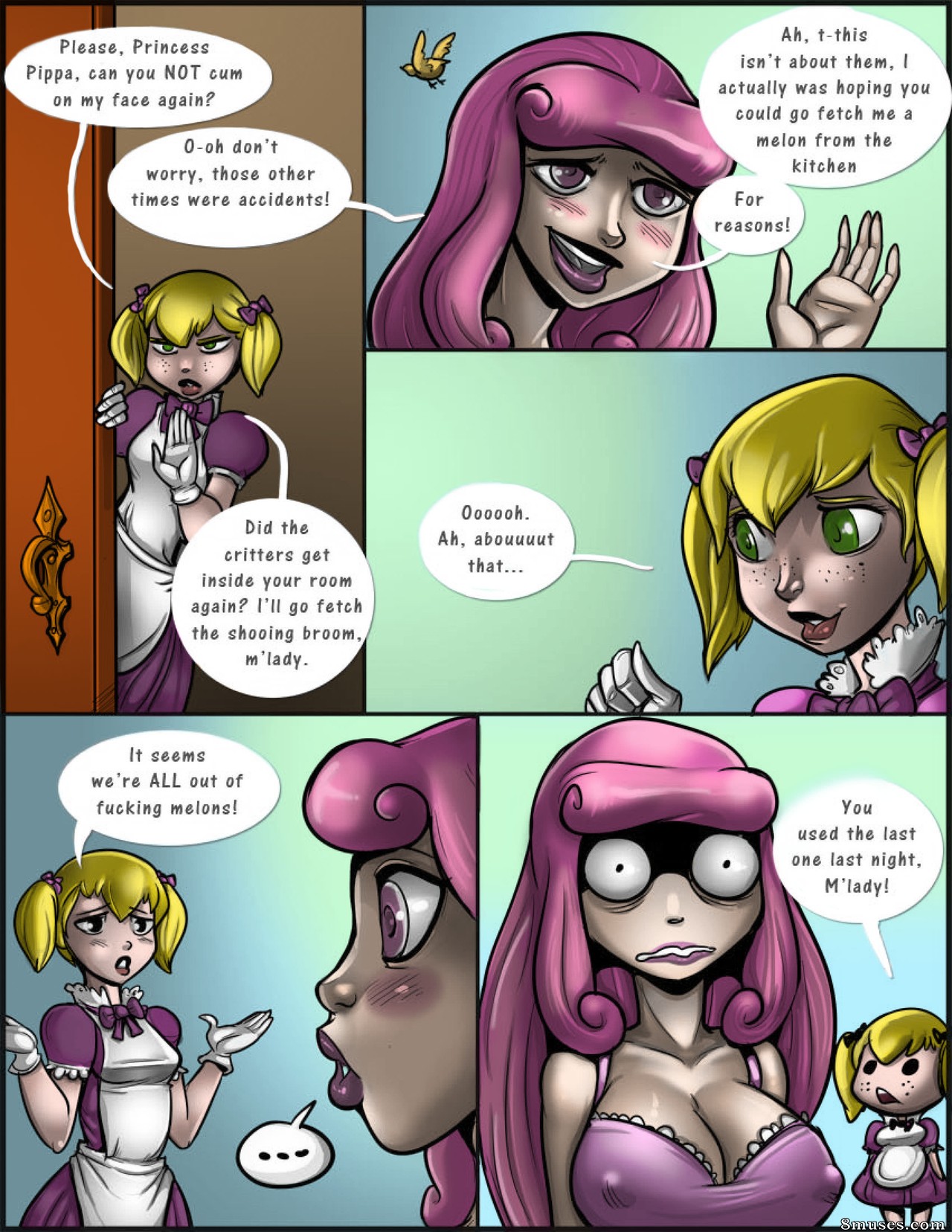Shia Comics - Princess Pippa and the Tragic Melon Shortage - Page 5