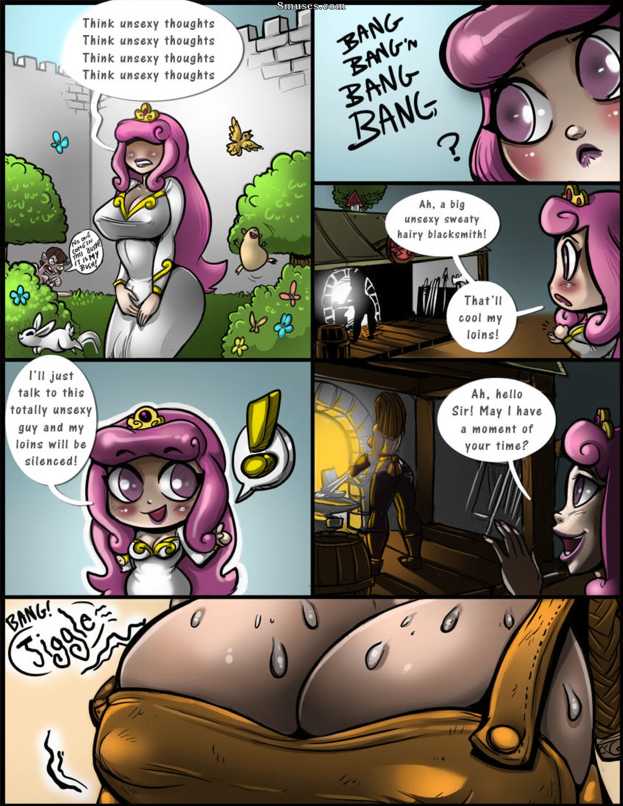 Shia Comics - Princess Pippa and the Tragic Melon Shortage - Page 8