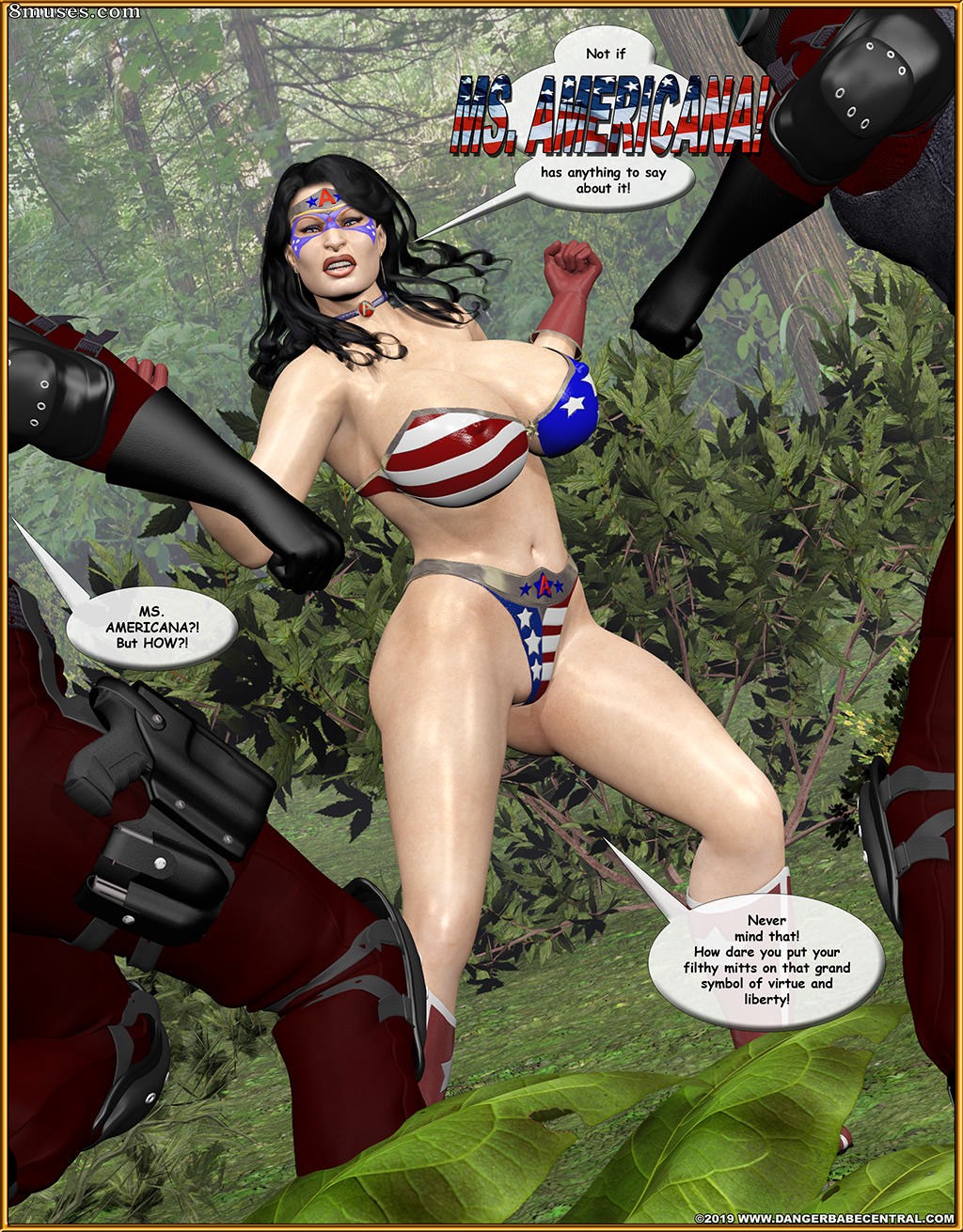 3D - Ms. Americana - The Day Liberty Was Stolen - Page 4