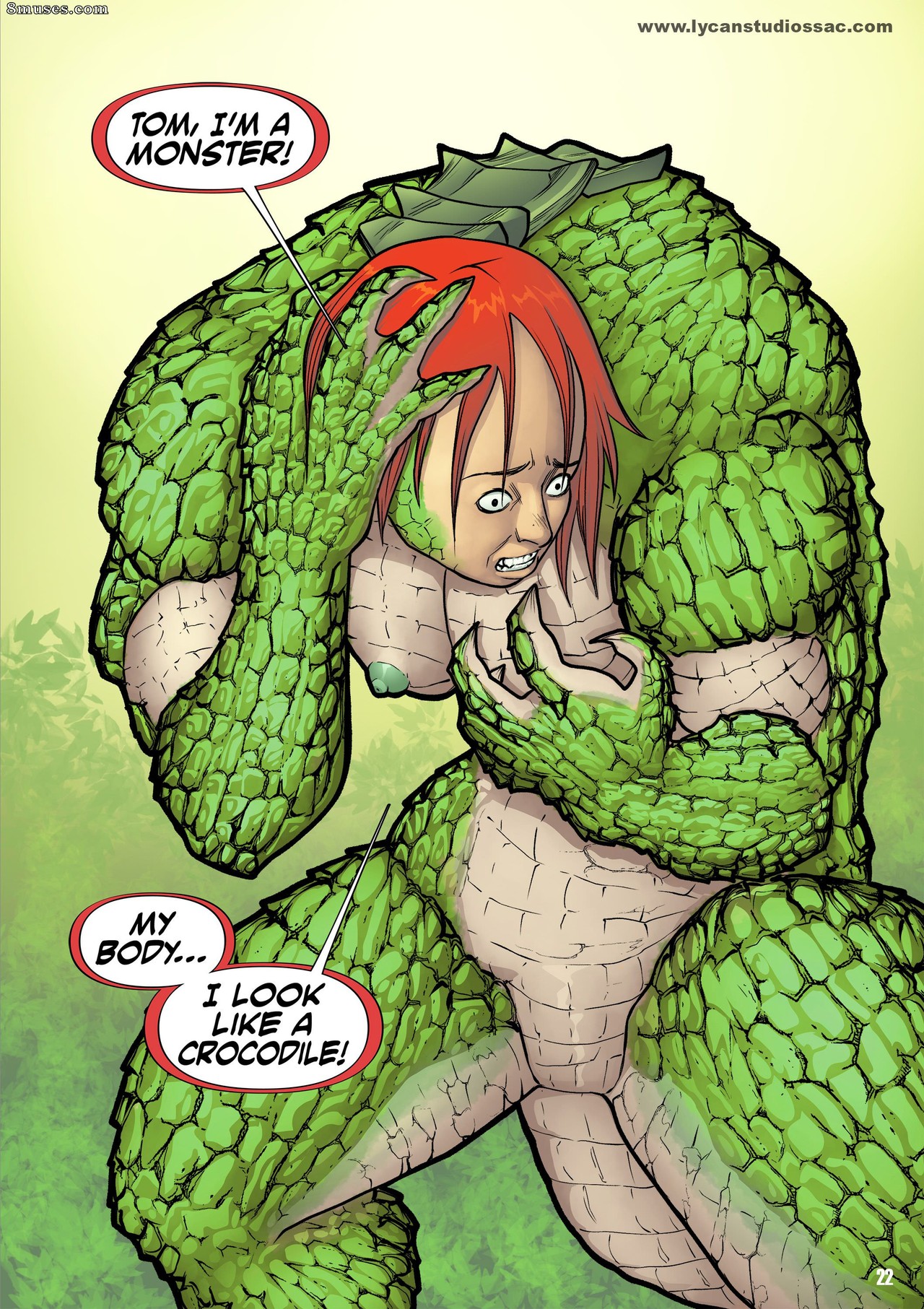 Locofuria Comics - 100 Ways to Become a Monster 13 - Karma of the Alligator - Page 25