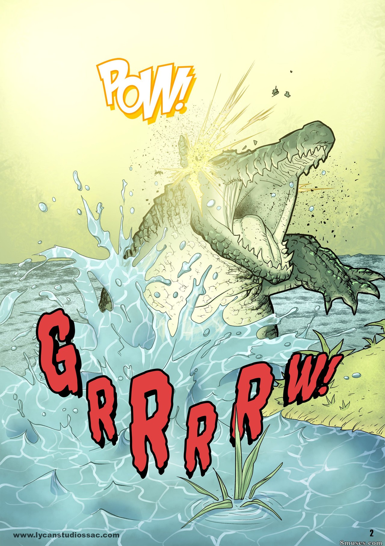 Locofuria Comics - 100 Ways to Become a Monster 13 - Karma of the Alligator - Page 5