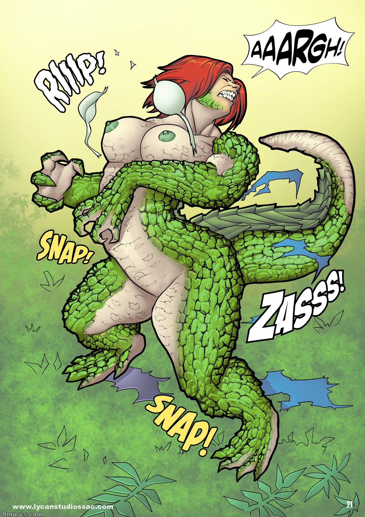 Locofuria Comics - 100 façons de devenir un monstre 13 - Karma de l'alligator - Page 24