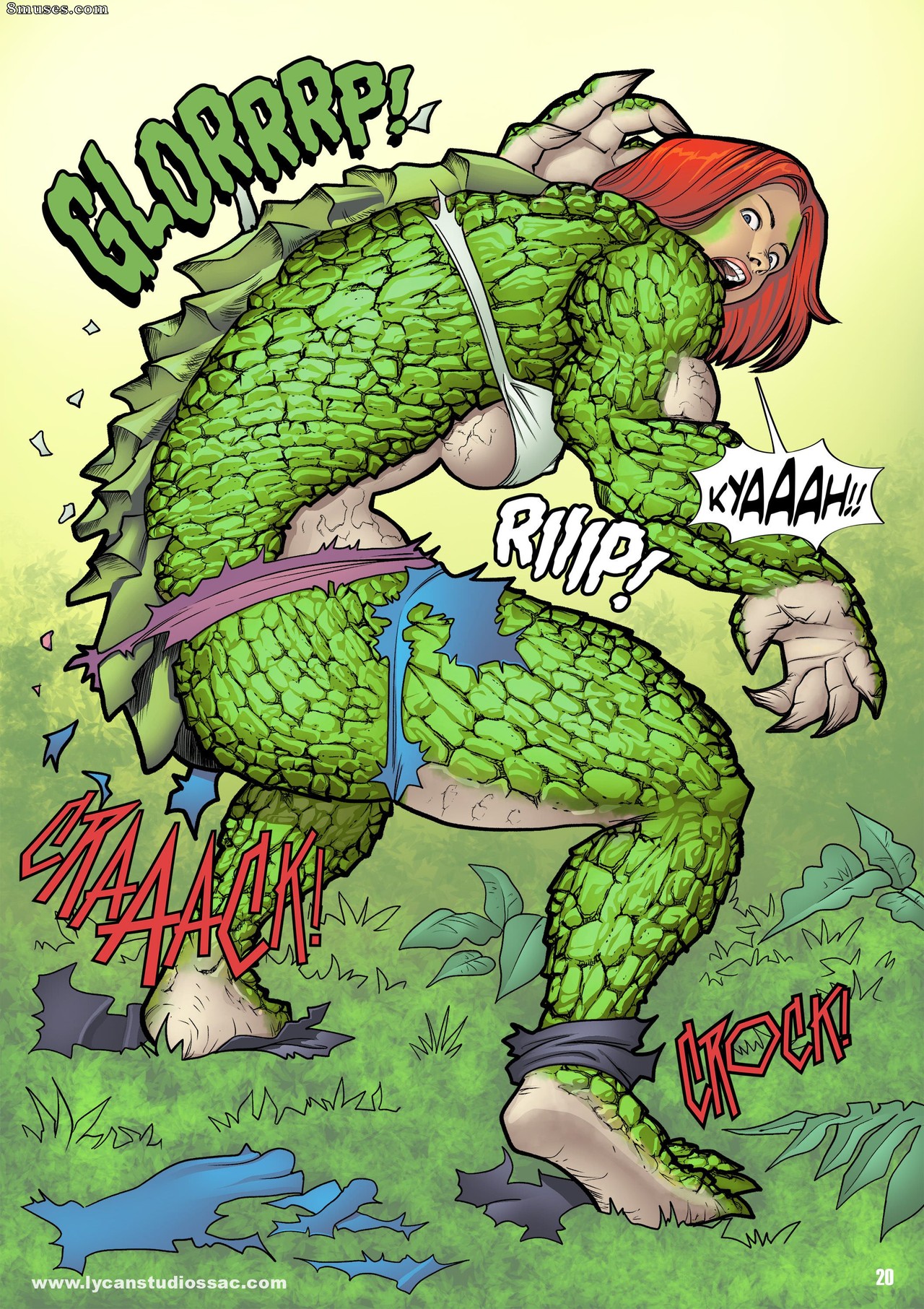 Locofuria Comics - 100 Ways to Become a Monster 13 - Karma of the Alligator - Page 23
