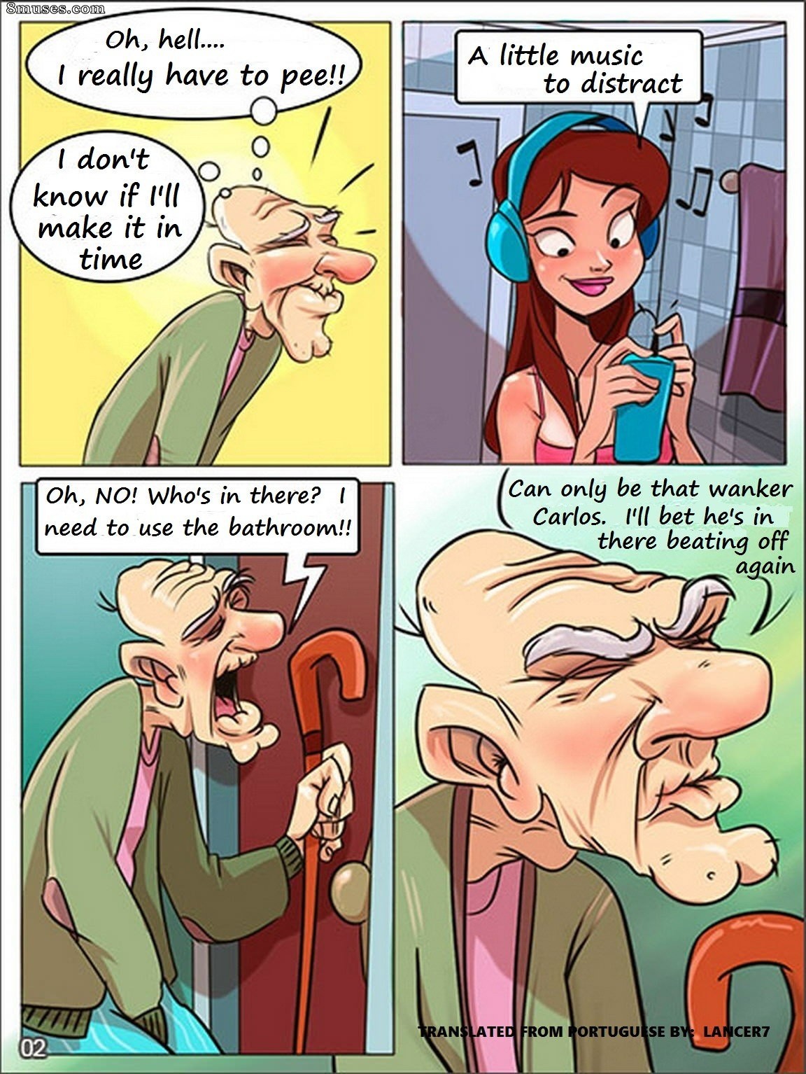 Famille sacana - Anglais - Famille sacana 03 - Papy sait des choses - Page 2